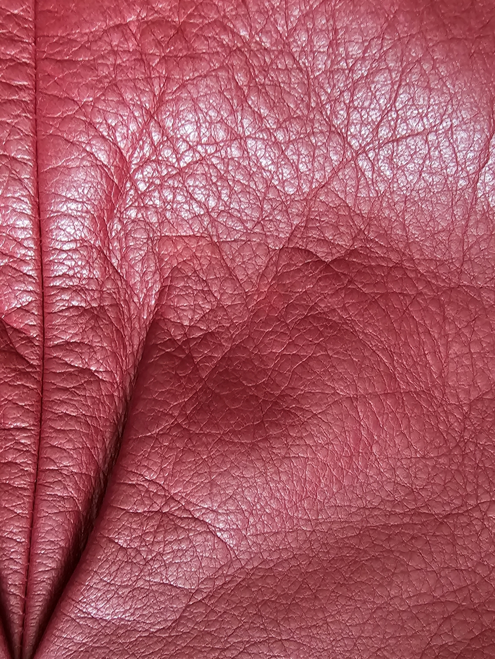 b. makowsky Red Leather Fringe Hobo Shoulder Bag - Picture 11 of 15